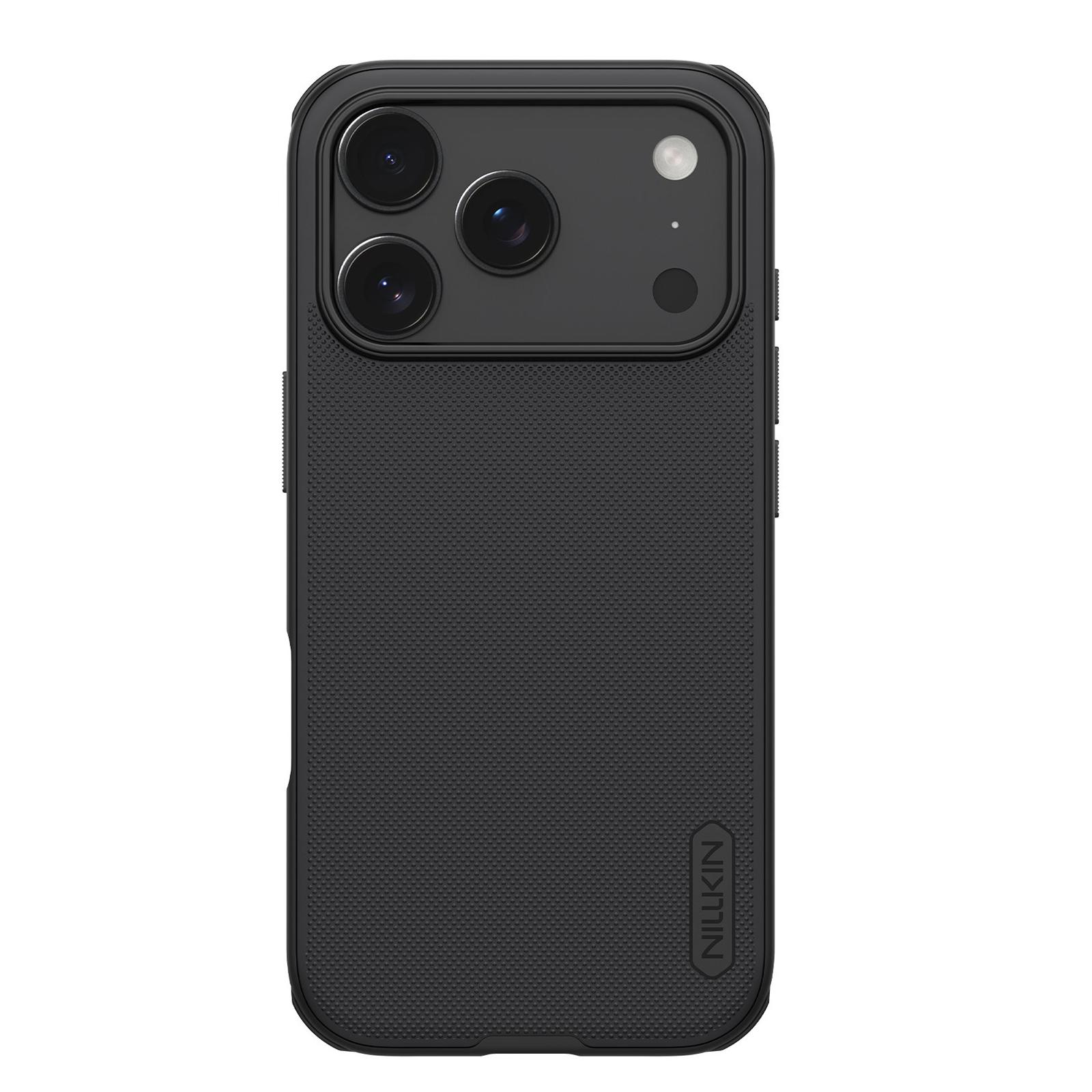 NILLKIN Калъф Apple iPhone 17, Super Frosted Shield MagSafe /черен/ | JAR Computers NILLKIN Калъф Apple iPhone 17, Super Frosted Shield MagSafe /черен/