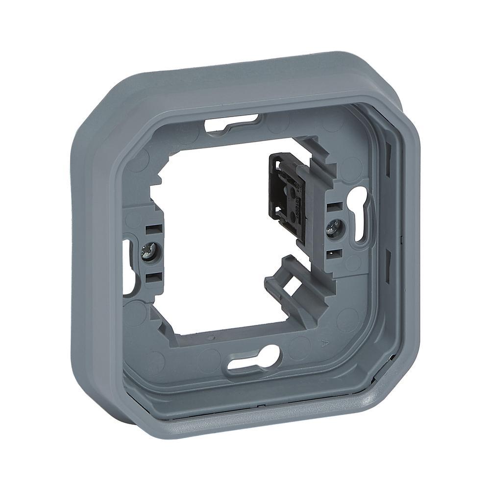 Рамка 1x скрит монтаж скоби IP55 Сив - Legrand Plexo New 069682L | JAR Computers Рамка 1x скрит монтаж скоби IP55 Сив - Legrand Plexo New 069682L