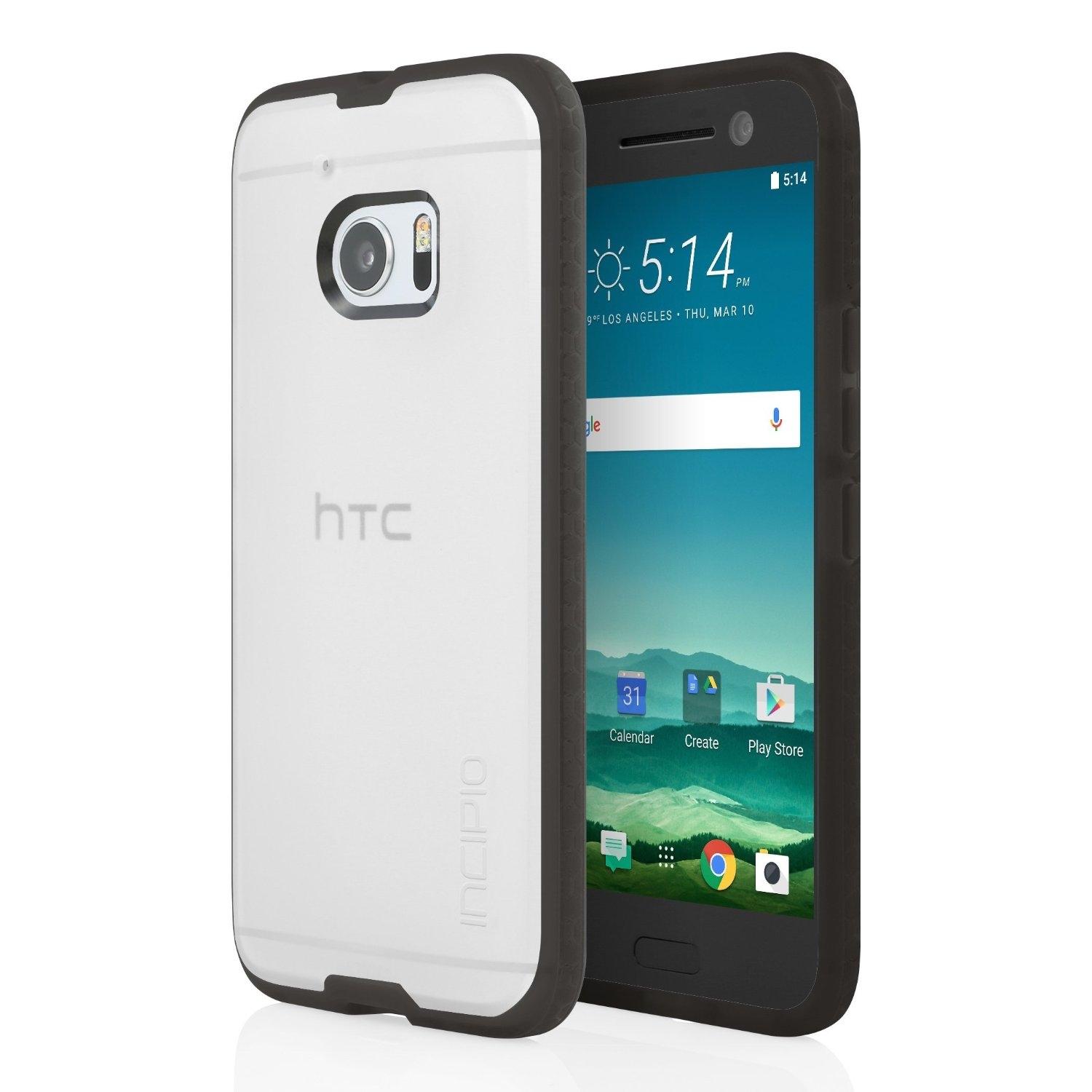 Удароустойчив хибриден кейс за HTC 10 - Incipio Octane Case (черен-прозрачен) | JAR Computers Удароустойчив хибриден кейс за HTC 10 - Incipio Octane Case (черен-прозрачен)