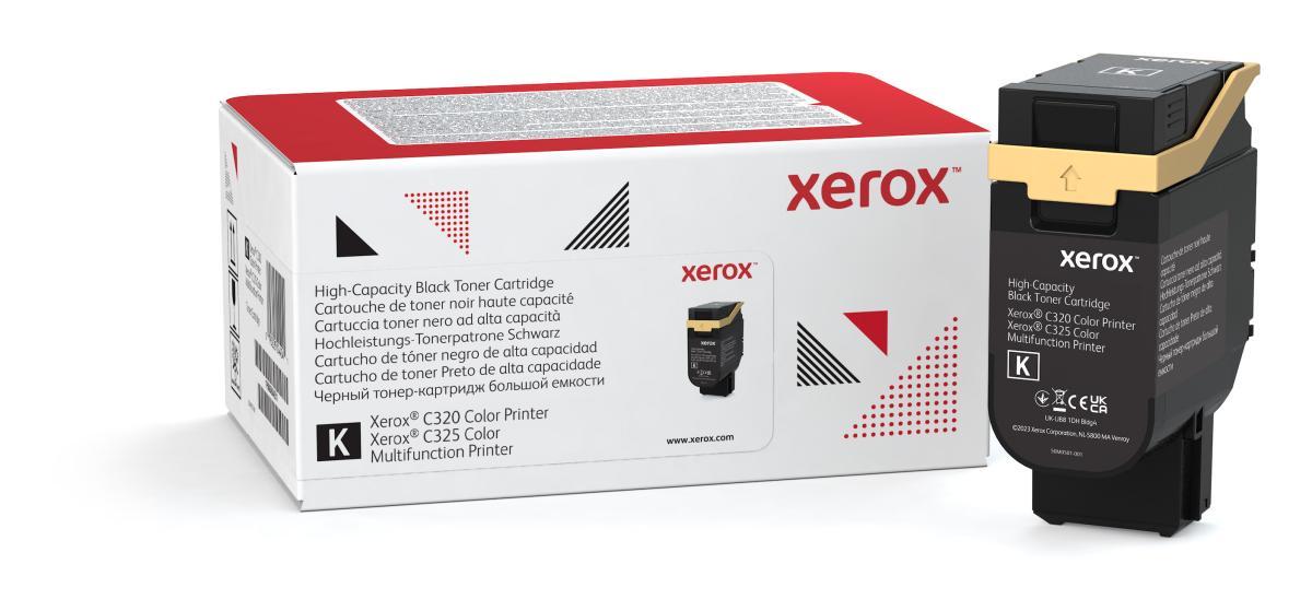 Xerox Genuine ® C320 Color Printer/C325 Color Multifunction Printer Black High capacity Toner Cartridge (8000 Pages) - 006R04831 | JAR Computers Xerox Genuine ® C320 Color Printer/C325 Color Multifunction Printer Black High capacity Toner Cartridge (8000 Pages) - 006R04831