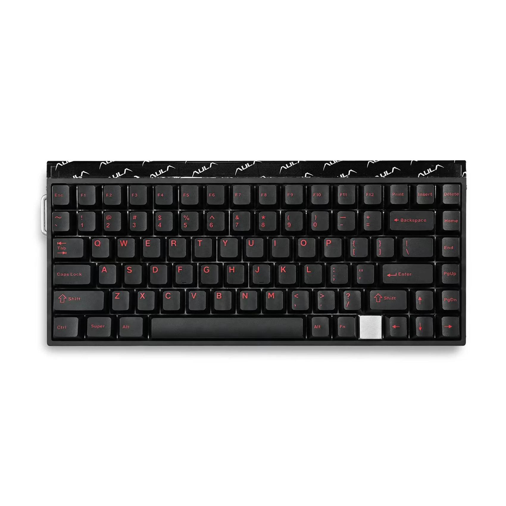 Aula геймърска механична клавиатура Wireless Gaming Mechanical Keyboard HERO 75 HE - Stormrise Magnetic Switch [Linear] (English US), Black