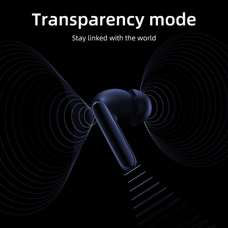 Безжични блутут слушалки за мобилни устройства (бял) - QCY T13 ANC 2 Moon TWS Wireless Earbuds | JAR Computers Безжични блутут слушалки за мобилни устройства (бял) - QCY T13 ANC 2 Moon TWS Wireless Earbuds