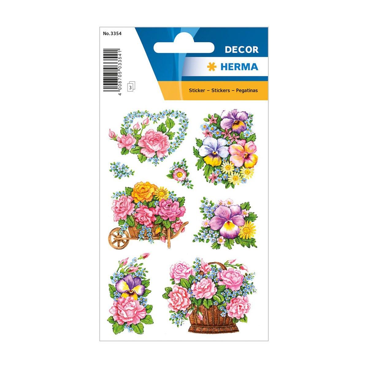 Herma Стикери Цветя, 24 броя | JAR Computers Herma Стикери Цветя, 24 броя