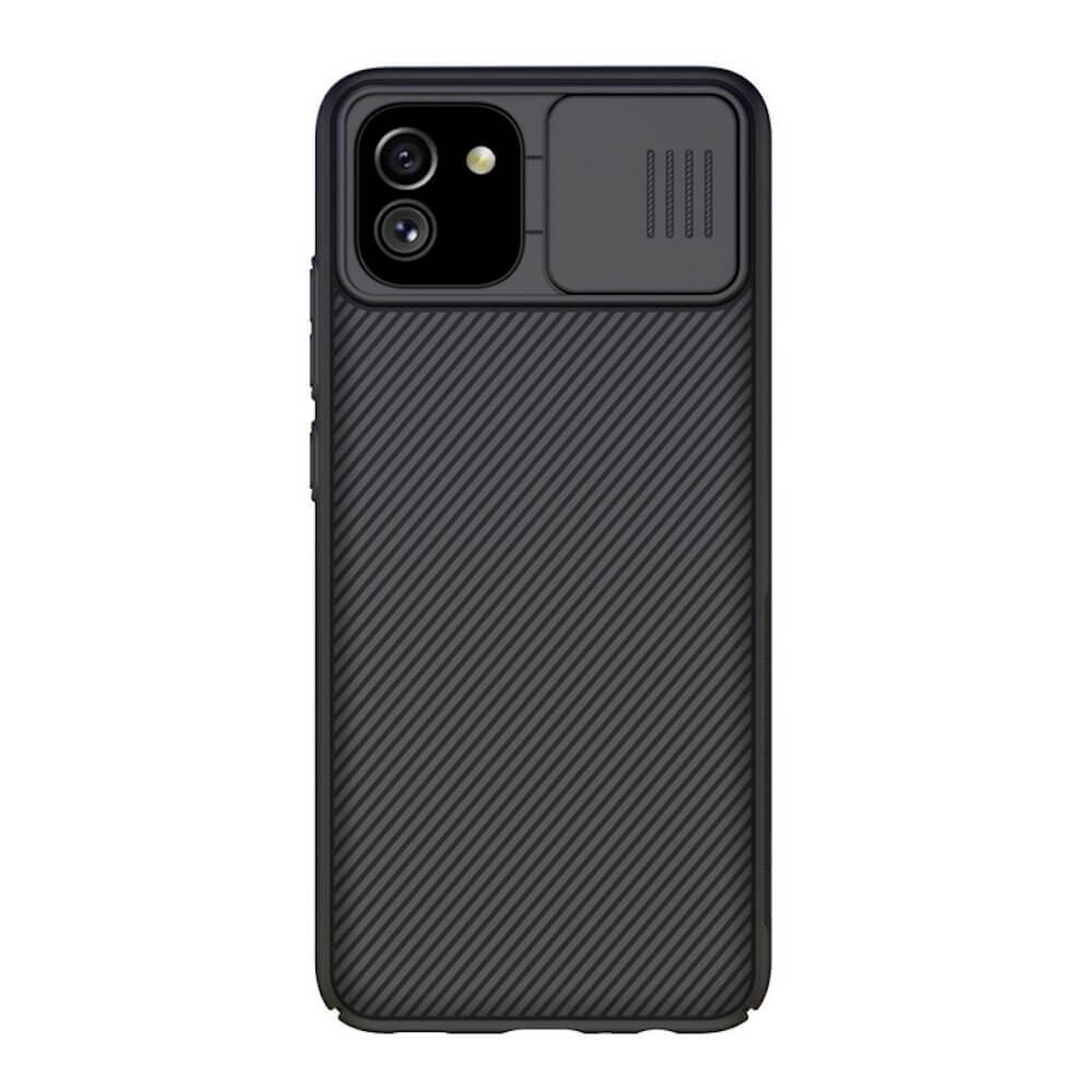 Хибриден удароустойчив кейс за Samsung Galaxy A03 - Nillkin CamShield Pro Case (черен) | JAR Computers Хибриден удароустойчив кейс за Samsung Galaxy A03 - Nillkin CamShield Pro Case (черен)