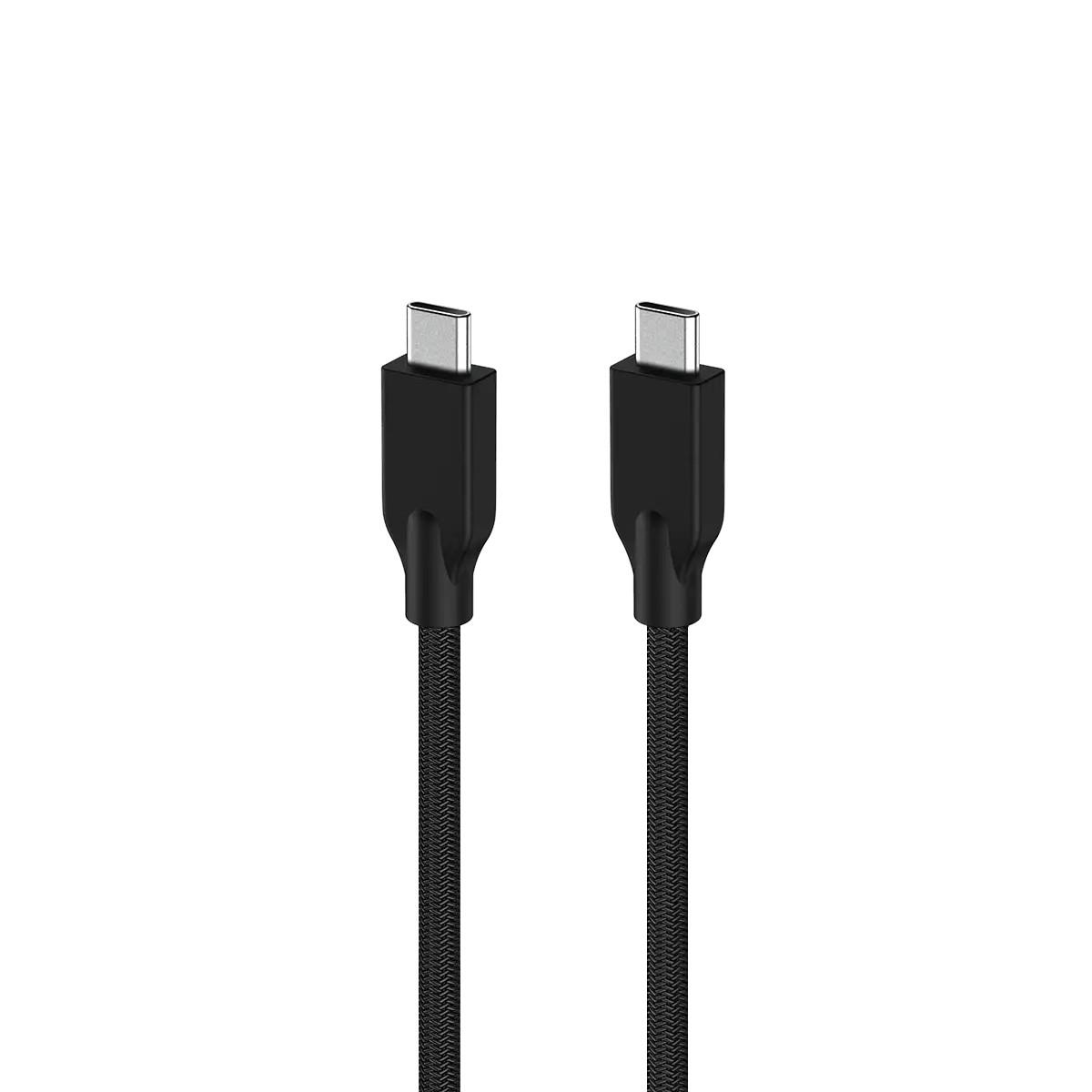 Кабел за бързо зареждане Genius ACC-C2CC, USB Type-C към USB Type-C, 100 cm, черен | JAR Computers Кабел за бързо зареждане Genius ACC-C2CC, USB Type-C към USB Type-C, 100 cm, черен