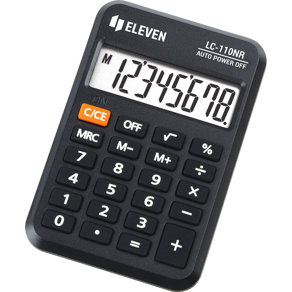 Калкулатор Eleven LC 110NR 8разр джобен | JAR Computers Калкулатор Eleven LC 110NR 8разр джобен