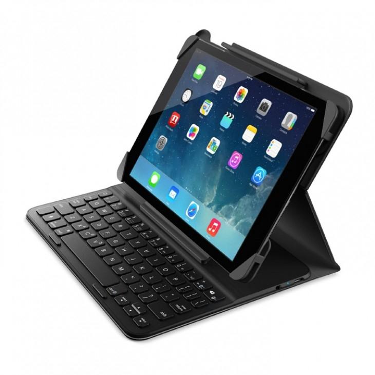 Клавиатура, кейс и поставка за iPad Air, iPad 5 (2017), Air 2 - Belkin QODE Slim Style Keyboard Case | JAR Computers Клавиатура, кейс и поставка за iPad Air, iPad 5 (2017), Air 2 - Belkin QODE Slim Style Keyboard Case