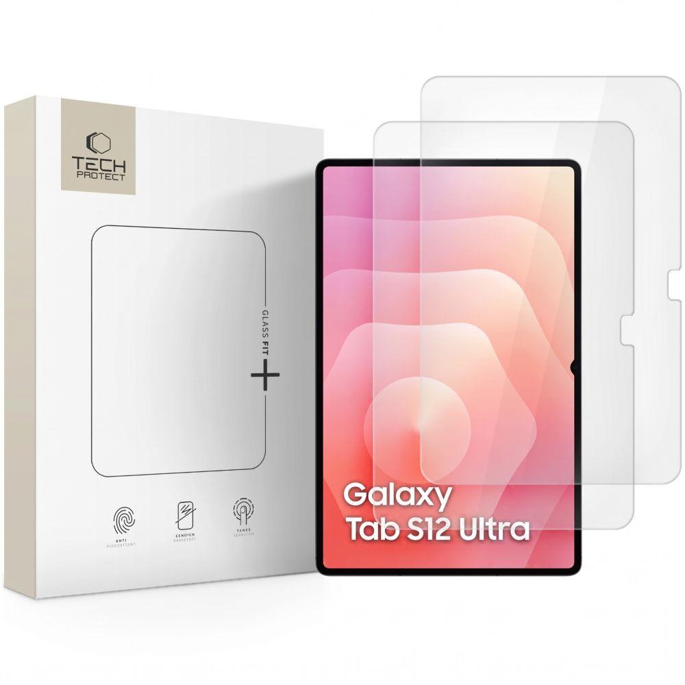 Комплект 2 броя стъклено защитно покритие за дисплея на Samsung Galaxy Tab S8 Ultra, S9 Ultra, S10 Ultra, S11 Ultra - Tech-Protect Glass Fit+ 2-pack Tempered Glass | JAR Computers Комплект 2 броя стъклено защитно покритие за дисплея на Samsung Galaxy Tab S8 Ultra, S9 Ultra, S10 Ultra, S11 Ultra - Tech-Protect Glass Fit+ 2-pack Tempered Glass