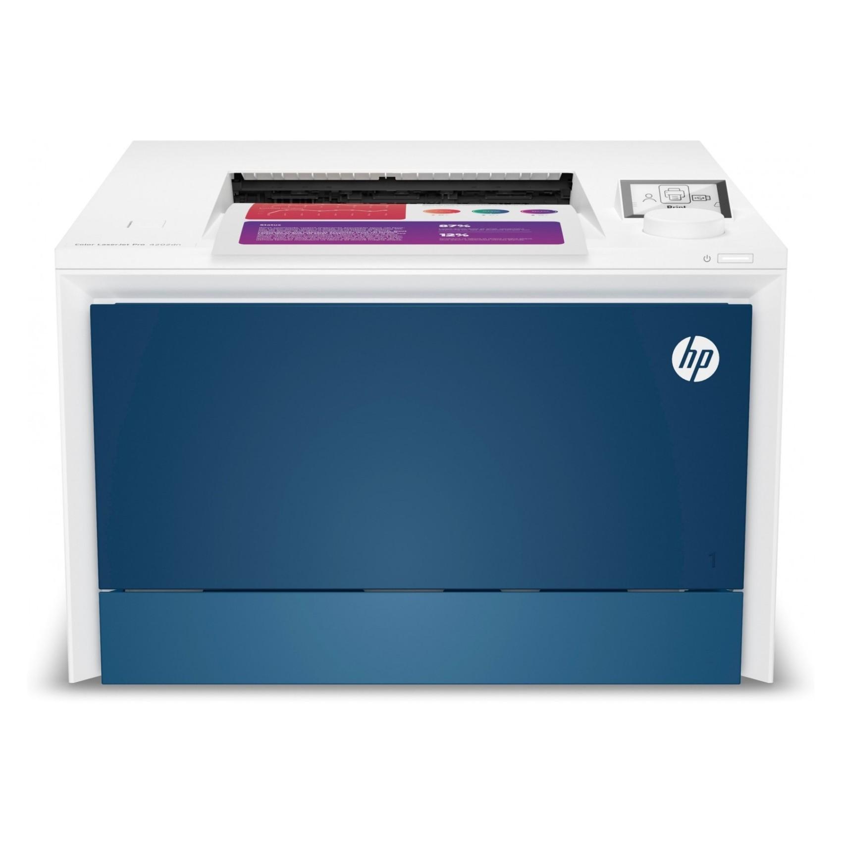 Лазерен принтер HP Color LaserJet Pro 4202dn, цветен, А4 | JAR Computers Лазерен принтер HP Color LaserJet Pro 4202dn, цветен, А4