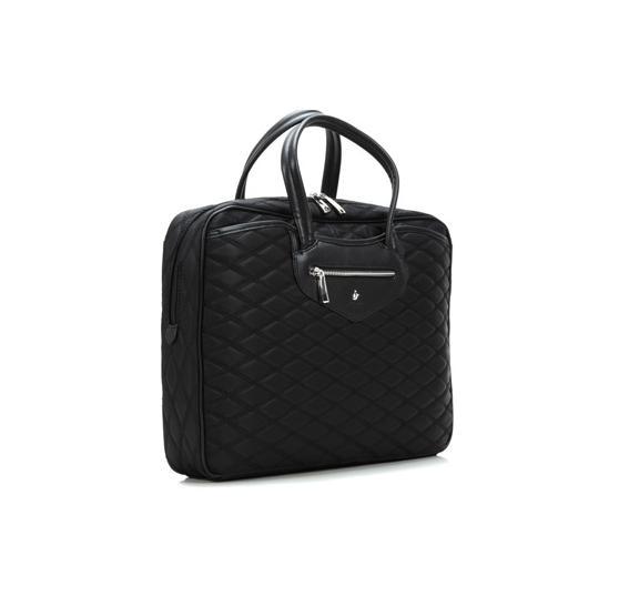 Луксозна кожена чанта за MacBook Pro 15 и преносими компютри до 15.4 инча - Knomo Mortimer 15 Slim Briefcase (черен) | JAR Computers Луксозна кожена чанта за MacBook Pro 15 и преносими компютри до 15.4 инча - Knomo Mortimer 15 Slim Briefcase (черен)