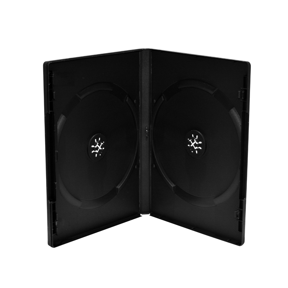 MediaRange DVD Case for 2 discs 14mm Black (MRBOX12) | JAR Computers MediaRange DVD Case for 2 discs 14mm Black (MRBOX12)