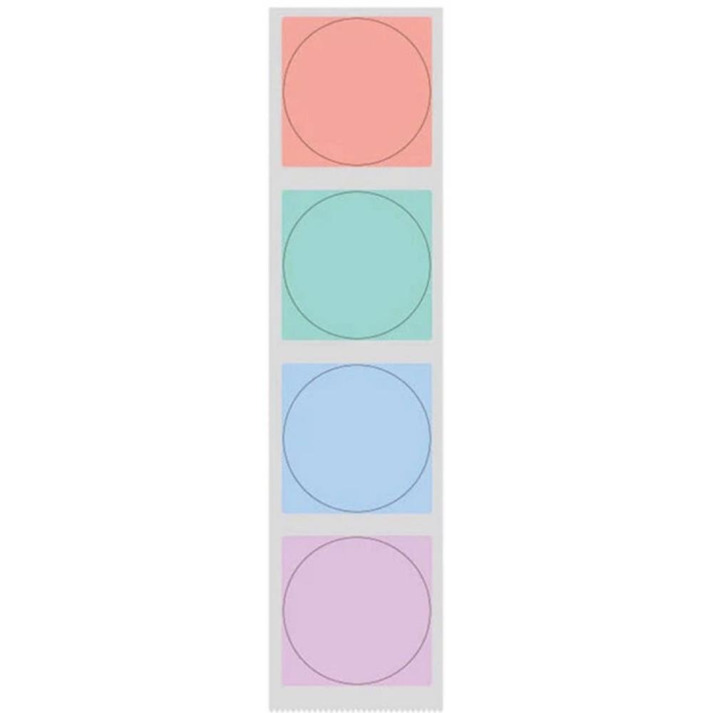 Niimbot Round Thermal Adhesive Labels T 41x41mm 175 pcs Multicolor (T4141-175) (NIIT4141-175)