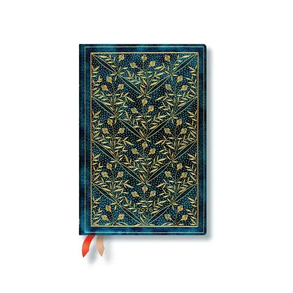 Paperblanks Планер Wildflower Song, Mini, 1 ден на страница, твърда корица, 208 листа, за 2026 година | JAR Computers Paperblanks Планер Wildflower Song, Mini, 1 ден на страница, твърда корица, 208 листа, за 2026 година