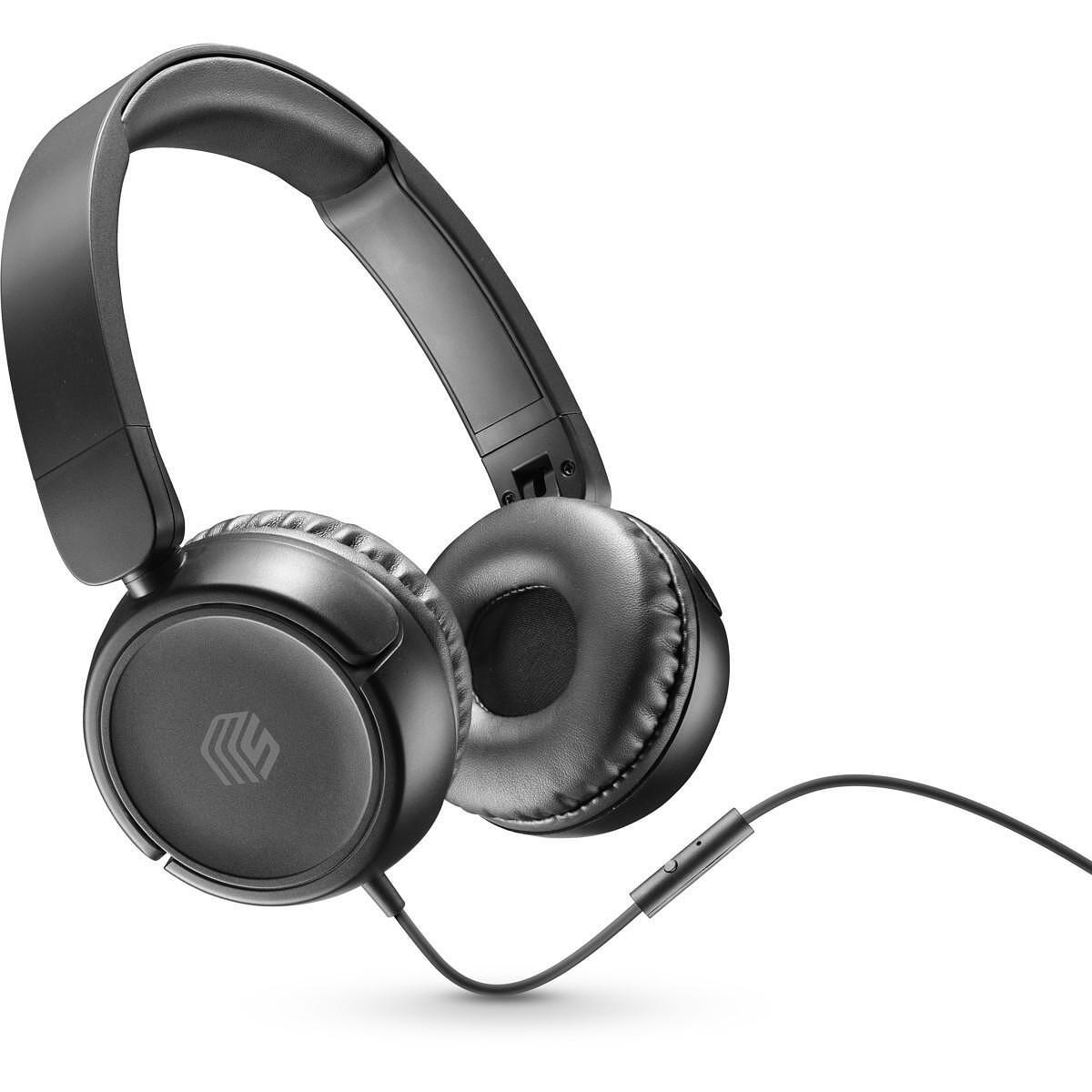 Стерео слушалки Music Sound COLOR с USB-C конектор, черни | JAR Computers Стерео слушалки Music Sound COLOR с USB-C конектор, черни