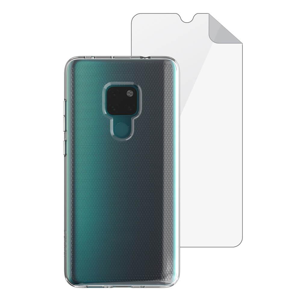 Удароустойчив TPU калъф и стъклено покритие за Huawei Mate 20 - Skech Matrix SE Case + Glass Screen Protector SK31-BD-MTX (прозрачен) | JAR Computers Удароустойчив TPU калъф и стъклено покритие за Huawei Mate 20 - Skech Matrix SE Case + Glass Screen Protector SK31-BD-MTX (прозрачен)