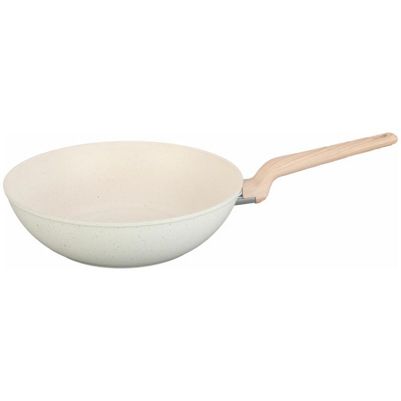 Уок тиган Oliver Voltz Nice OV54420E30, 30 см, Мраморно покритие, Индукция, Бежов | JAR Computers Уок тиган Oliver Voltz Nice OV54420E30, 30 см, Мраморно покритие, Индукция, Бежов