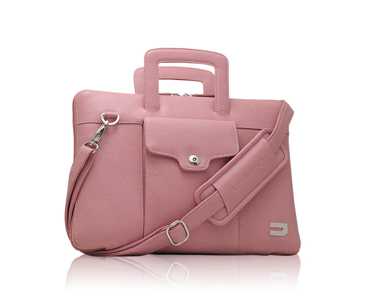 Кожена чанта (естествена кожа) за MacBook Pro 13 и лаптопи до 13 ин. - Urbano Genuine Premium Cowhide Brief (розов) | JAR Computers Кожена чанта (естествена кожа) за MacBook Pro 13 и лаптопи до 13 ин. - Urbano Genuine Premium Cowhide Brief (розов)