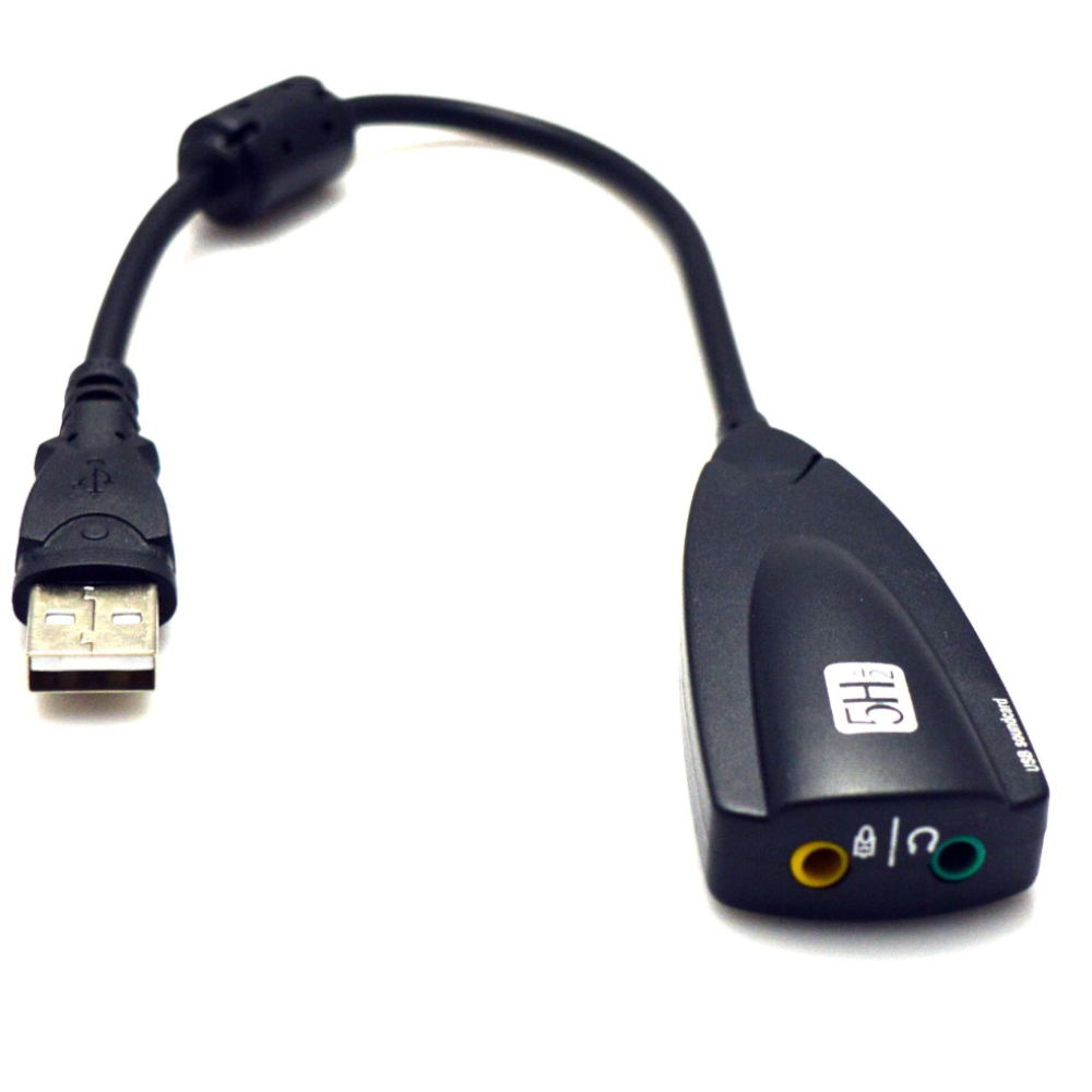 USB звукова карта 2.1 с кабел 5H