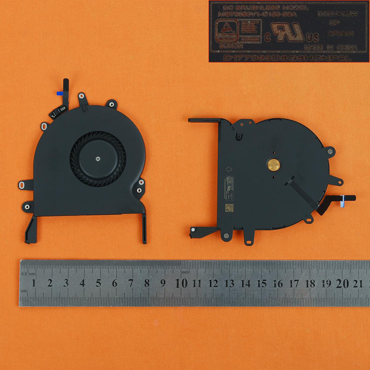Вентилатор за лаптоп (CPU Fan) Apple MacBook Pro A1707 15" 2016 year Touchbar Десен / Right  | JAR Computers Вентилатор за лаптоп (CPU Fan) Apple MacBook Pro A1707 15" 2016 year Touchbar Десен / Right