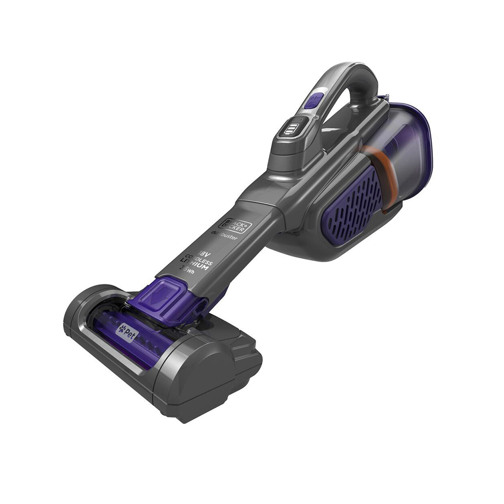 Black & Decker BHHV520BFP handheld vacuum Black, Violet Bagless (BHHV520BFP) (BDEBHHV520BFP)