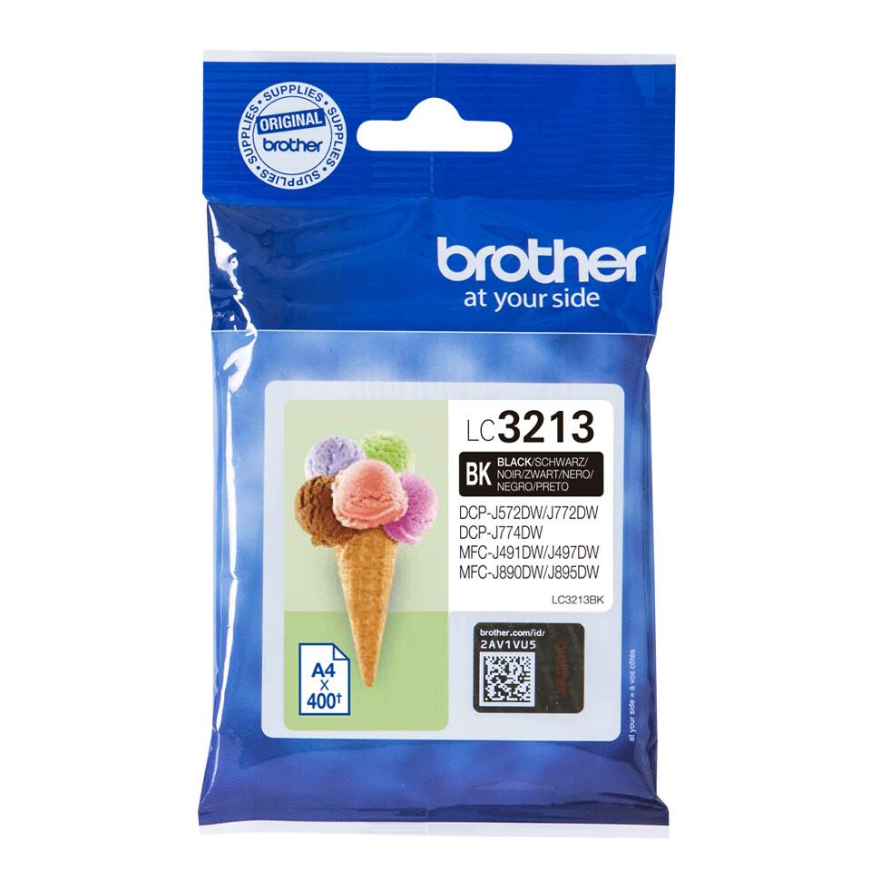 Brother LC3213BK глава и патрон за мастиленоструен принтер 1 броя Оригинал Черен | JAR Computers Brother LC3213BK глава и патрон за мастиленоструен принтер 1 броя Оригинал Черен