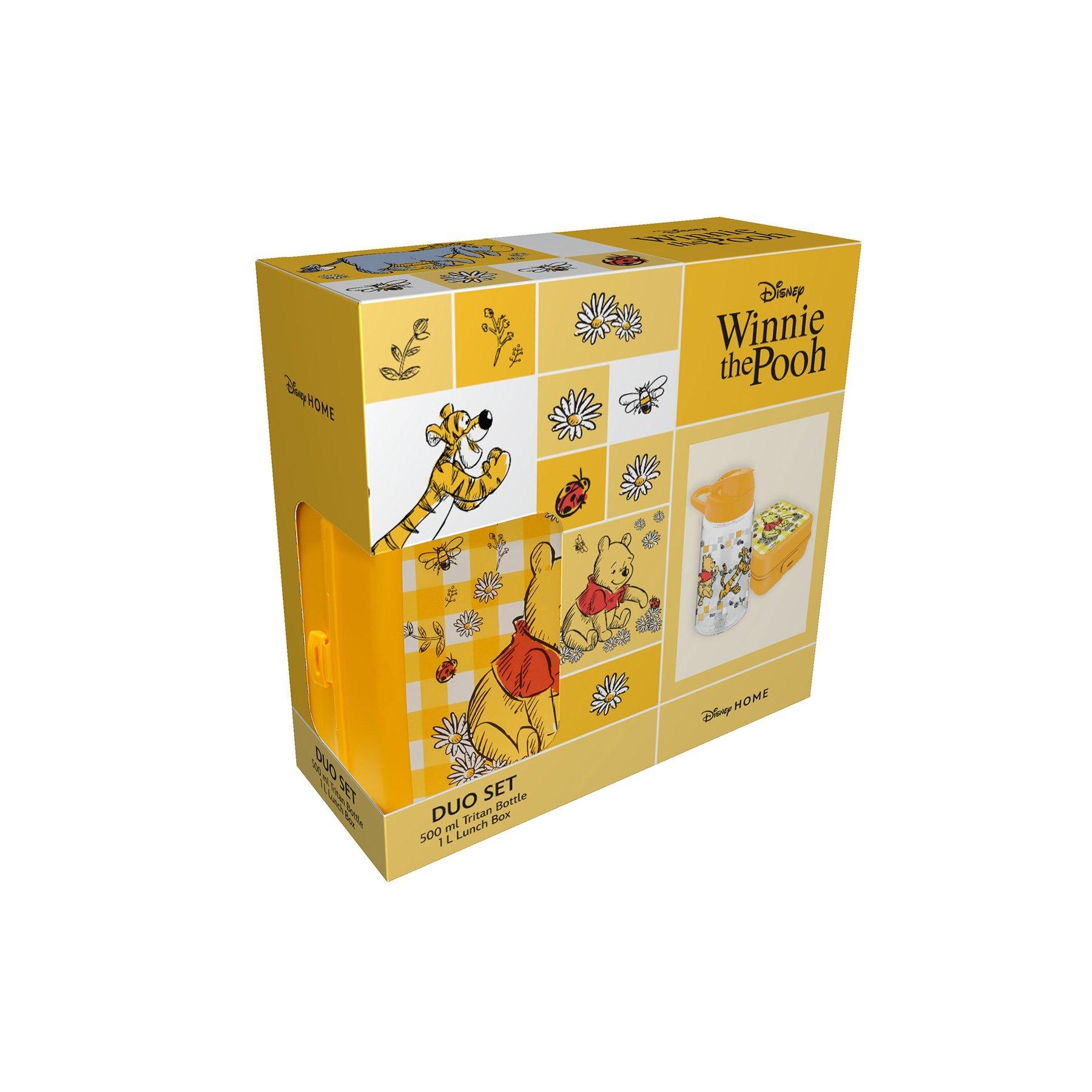 Disney Комплект, бутилка 500 ml и кутия за храна Winnie the Pooh | JAR Computers Disney Комплект, бутилка 500 ml и кутия за храна Winnie the Pooh