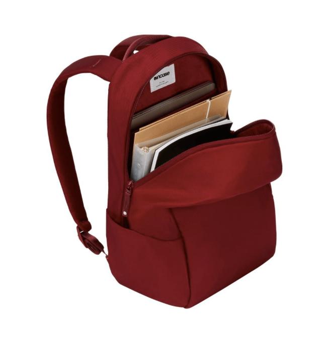 Елегантна и стилна раница за MacBook Pro 15 и лаптопи до 15 инча - Incase District Backpack (тъмночервен) | JAR Computers Елегантна и стилна раница за MacBook Pro 15 и лаптопи до 15 инча - Incase District Backpack (тъмночервен)