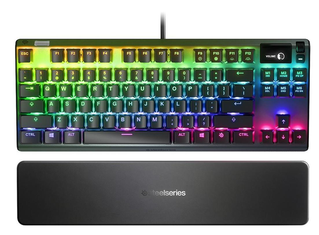 Гейминг клавиатура SteelSeries - Apex Pro TKL, UK, RGB, черна | JAR Computers Гейминг клавиатура SteelSeries - Apex Pro TKL, UK, RGB, черна
