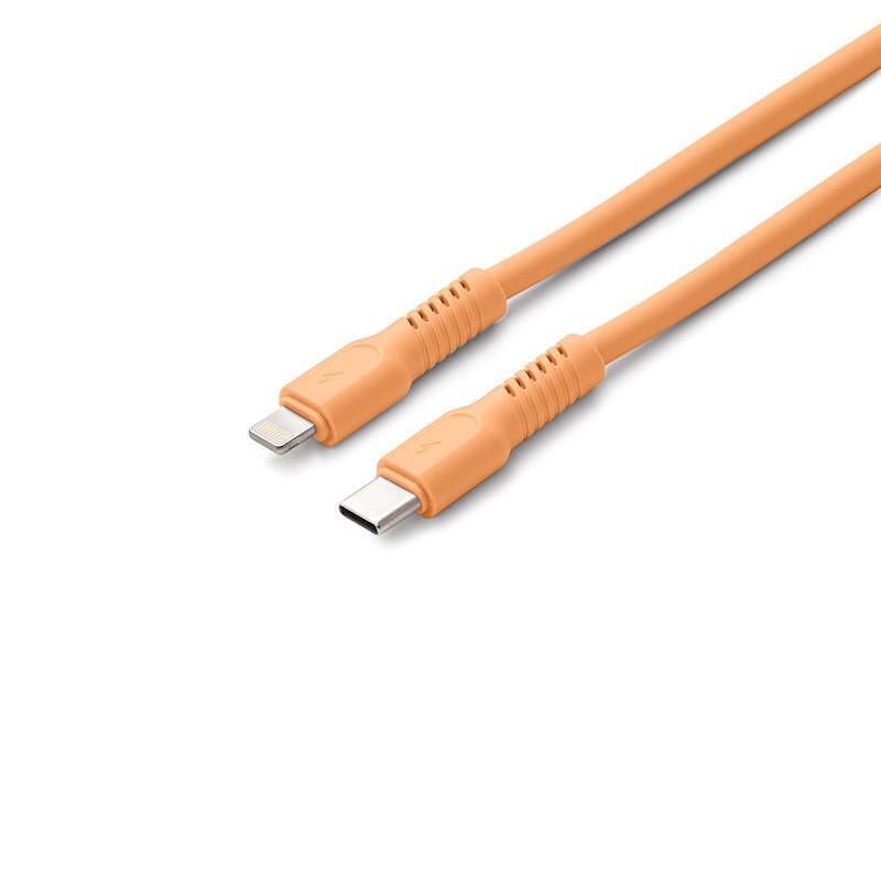 Кабел USB-C - Lightning 1,8m 2,4A  COLORUM цвят праскова