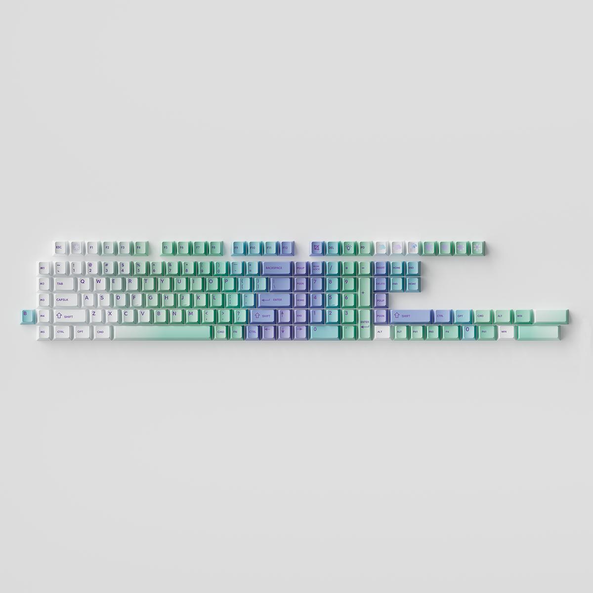 Капачки за механична клавиатура Keychron Cherry Profile Dye-Sub PBT Full Keycap Set - Cloud and Snow | JAR Computers Капачки за механична клавиатура Keychron Cherry Profile Dye-Sub PBT Full Keycap Set - Cloud and Snow