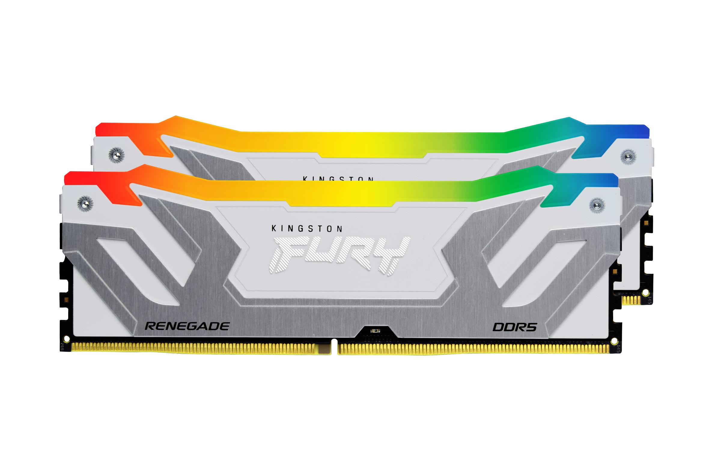 Kingston Technology FURY Renegade RGB модул памет 48 GB 2 x 24 GB DDR5 8800 MT/s 288-pin DIMM | JAR Computers Kingston Technology FURY Renegade RGB модул памет 48 GB 2 x 24 GB DDR5 8800 MT/s 288-pin DIMM