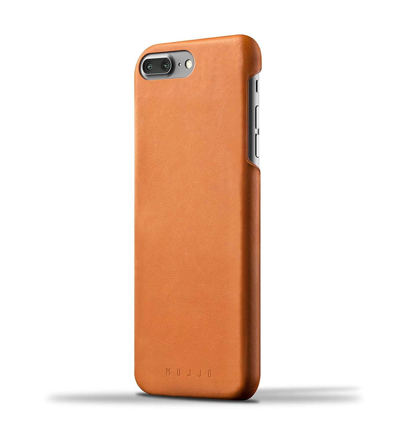 Кожен (естествена кожа) кейс за iPhone 8 Plus, iPhone 7 Plus - Mujjo Leather Case (кафяв) | JAR Computers Кожен (естествена кожа) кейс за iPhone 8 Plus, iPhone 7 Plus - Mujjo Leather Case (кафяв)
