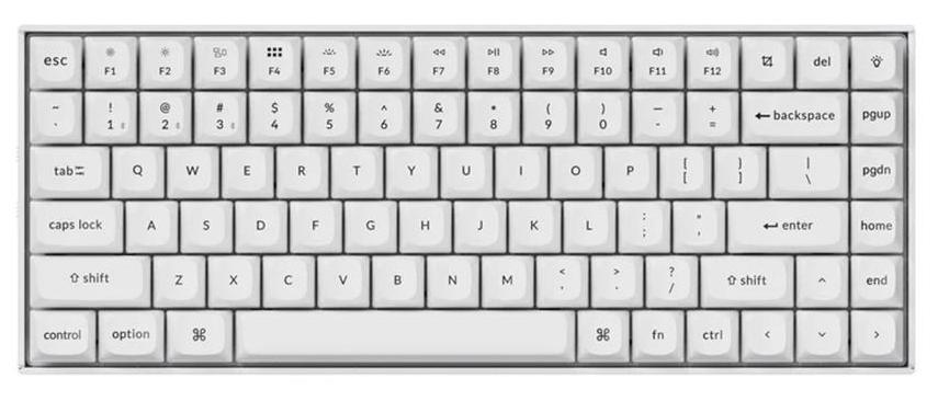 Механична клавиатура Keychron K2 Pro, бяла | JAR Computers Механична клавиатура Keychron K2 Pro, бяла