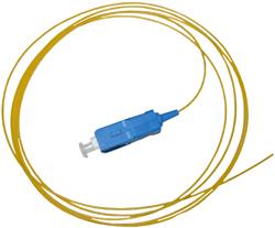 Оптичен пигтейл (накрайник) SC/PC SM 0.9mm Simplex, L=1.5m
