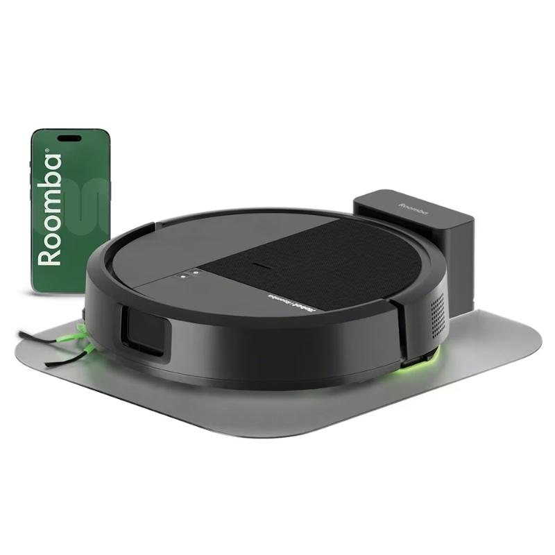 Прахосмукачка робот IRobot Roomba 115 Combo + Charge dock (black)