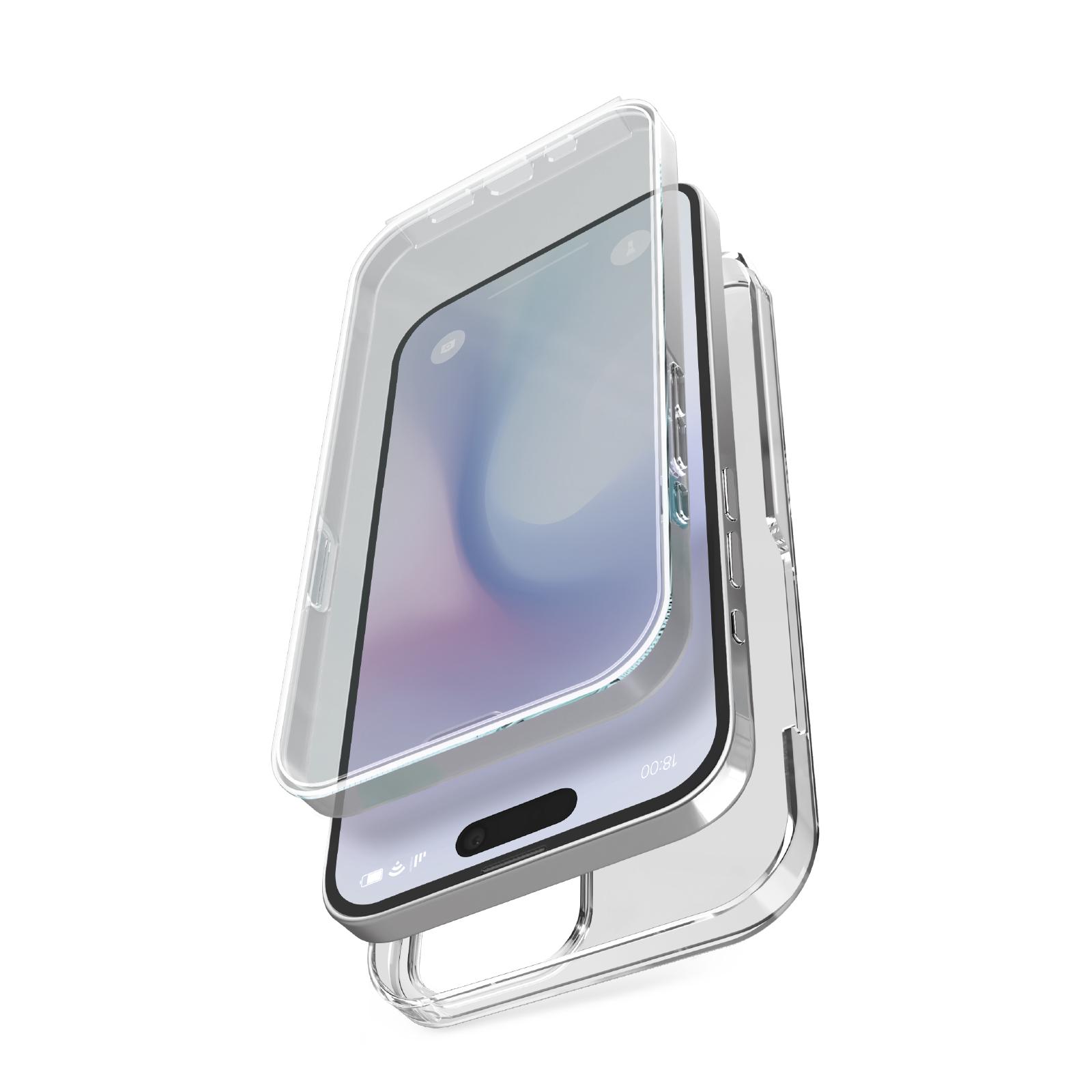 SBS 82045 Калъф Extreme 360° за iPhone 16 Pro Max, прозрачен TECOV360IP1667P
