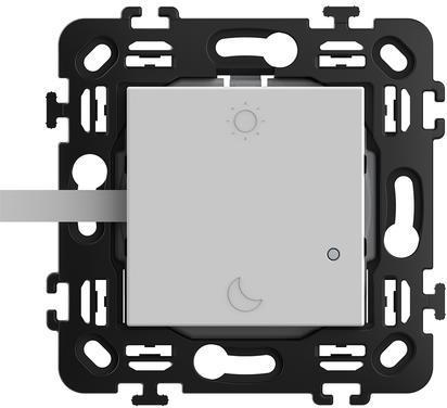 Сценариен Smart ключ 2 мод. "Събуждам се/Заспивам" БЕЗжичен с носеща рамка цвят Бял Classia Bticino с Netatmo | JAR Computers Сценариен Smart ключ 2 мод. "Събуждам се/Заспивам" БЕЗжичен с носеща рамка цвят Бял Classia Bticino с Netatmo
