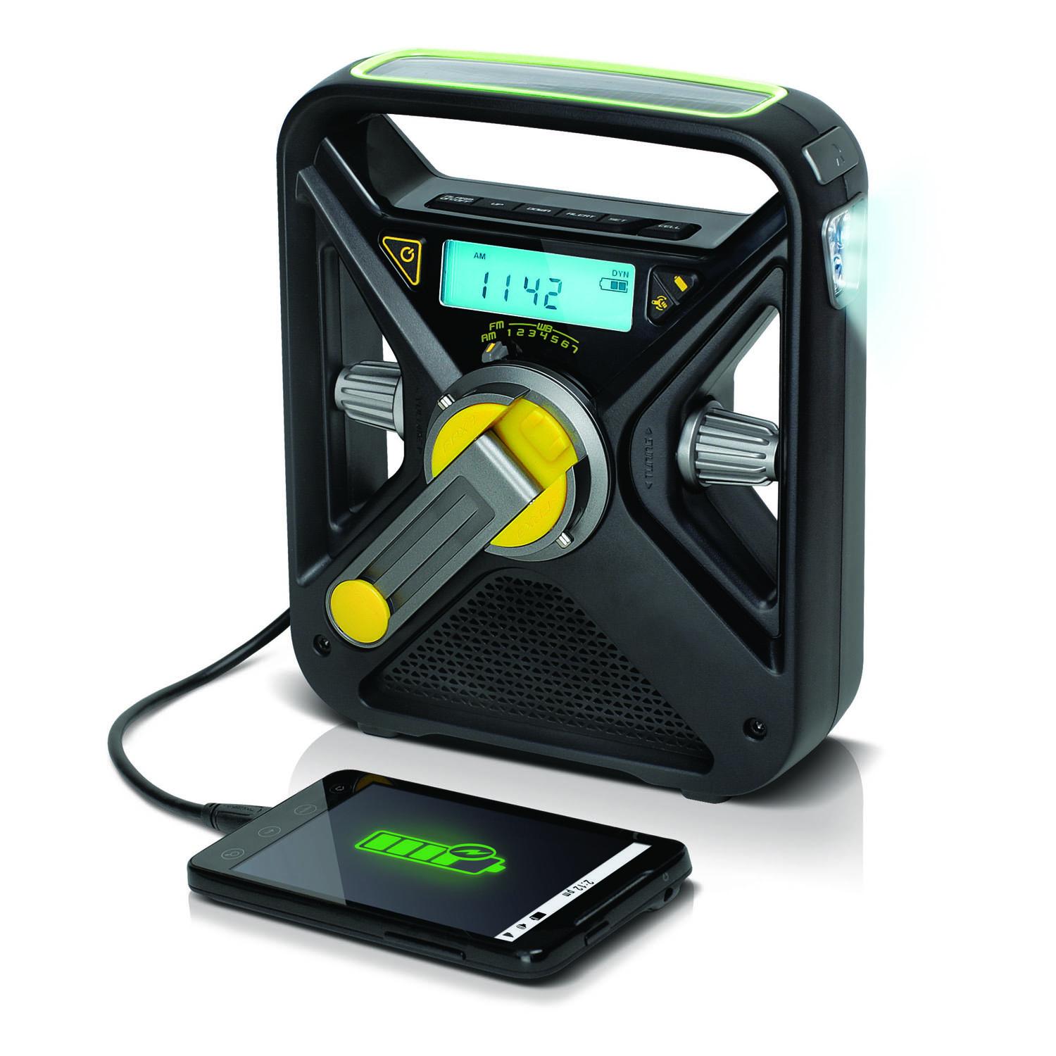 Soulra Lextronix FRX3 - AM/FM радио с фенерче, динамо, будилник и USB изход за зареждане на мобилни телефони | JAR Computers Soulra Lextronix FRX3 - AM/FM радио с фенерче, динамо, будилник и USB изход за зареждане на мобилни телефони
