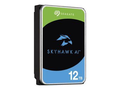 Твърд диск Seagate SkyHawk AI ST12000VE003 - hard drive - 12 TB - SATA 6Gb/s | JAR Computers Твърд диск Seagate SkyHawk AI ST12000VE003 - hard drive - 12 TB - SATA 6Gb/s