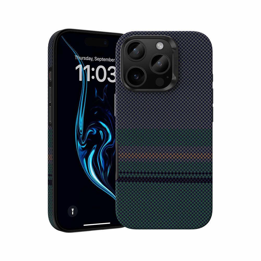 Удароустойчив кевларен кейс с MagSafe за iPhone 16 Pro Max - Benks Magnetic Armor Pro Aurora Kevlar Case 600D (черен) | JAR Computers Удароустойчив кевларен кейс с MagSafe за iPhone 16 Pro Max - Benks Magnetic Armor Pro Aurora Kevlar Case 600D (черен)