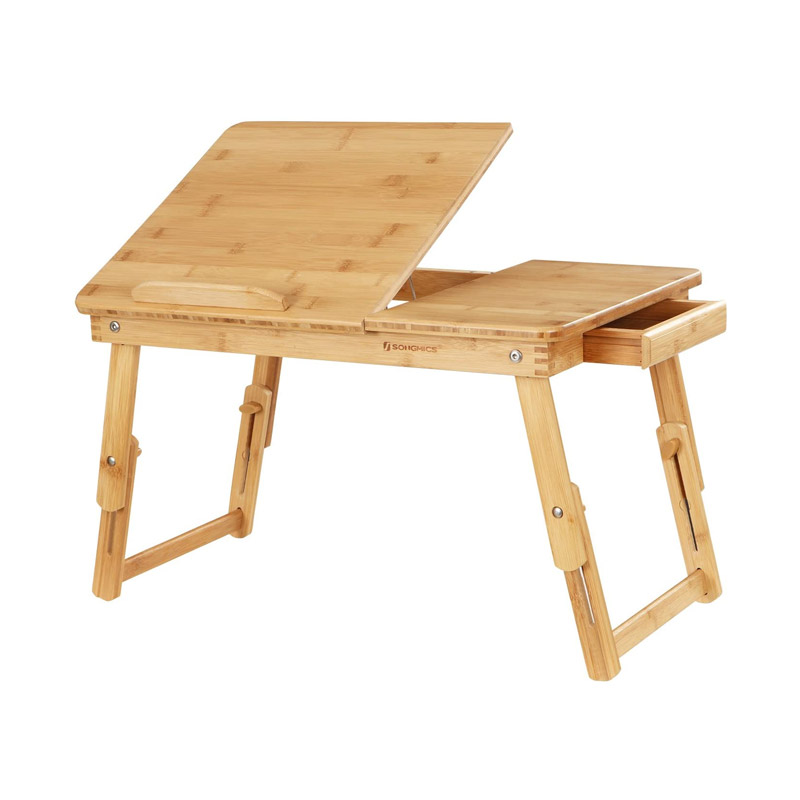 Wooden Multipurpose Auxiliary Folding Table with Stand for Laptop Songmics (LLD01N) (SNGLLD01N) | JAR Computers Wooden Multipurpose Auxiliary Folding Table with Stand for Laptop Songmics (LLD01N) (SNGLLD01N)