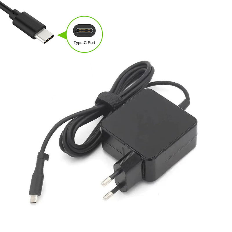 Зарядно за лаптоп Lenovo 65W USB (Type-C) Шуко - Заместител Високо Качество A+ | JAR Computers Зарядно за лаптоп Lenovo 65W USB (Type-C) Шуко - Заместител Високо Качество A+