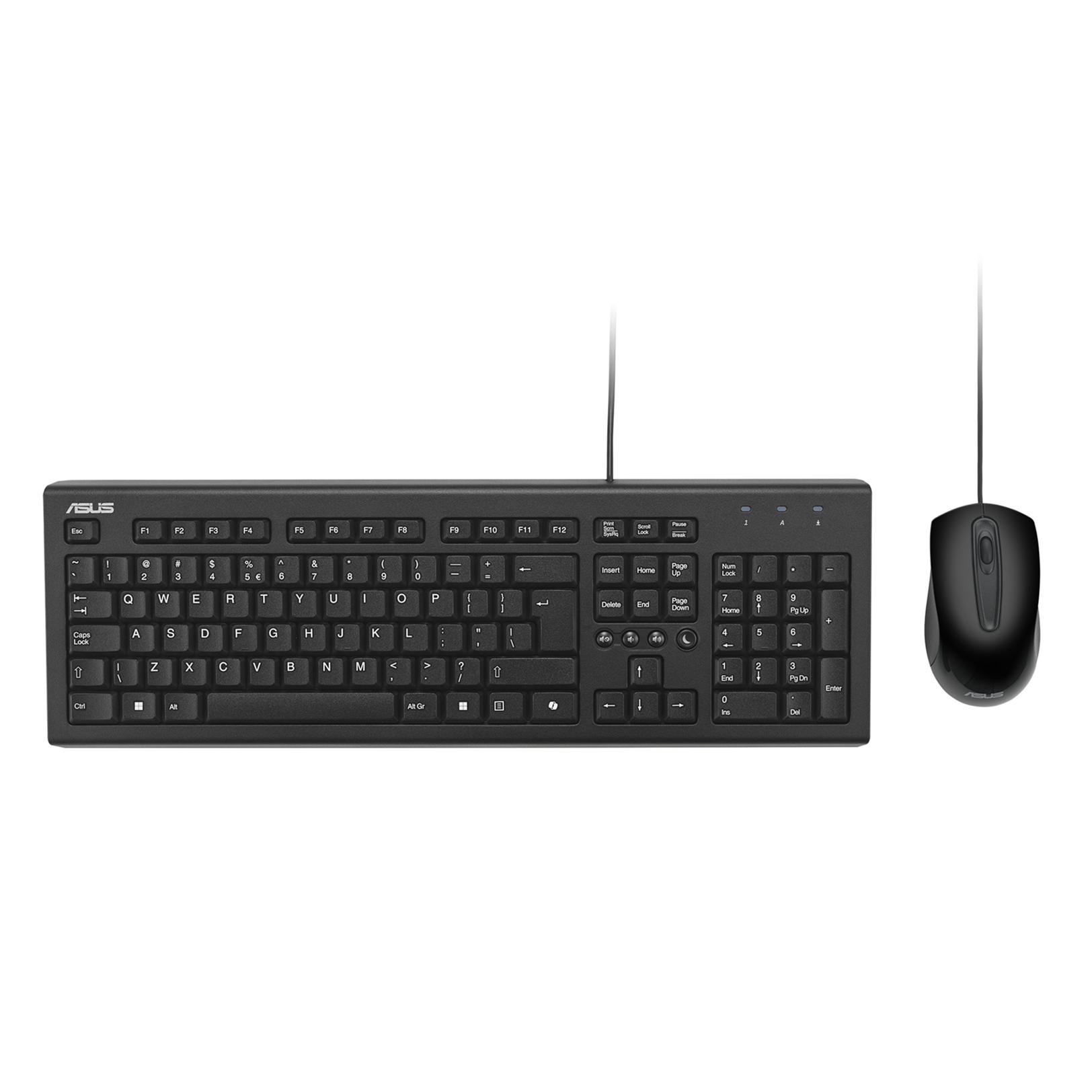 ASUS U2000 KB+MOUSE BLACK W11 | JAR Computers ASUS U2000 KB+MOUSE BLACK W11