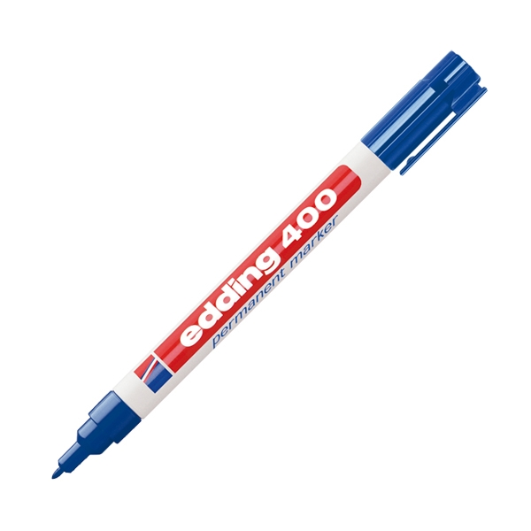 EDDING 400 PERMANENT MARKER BLUE (4-400003)