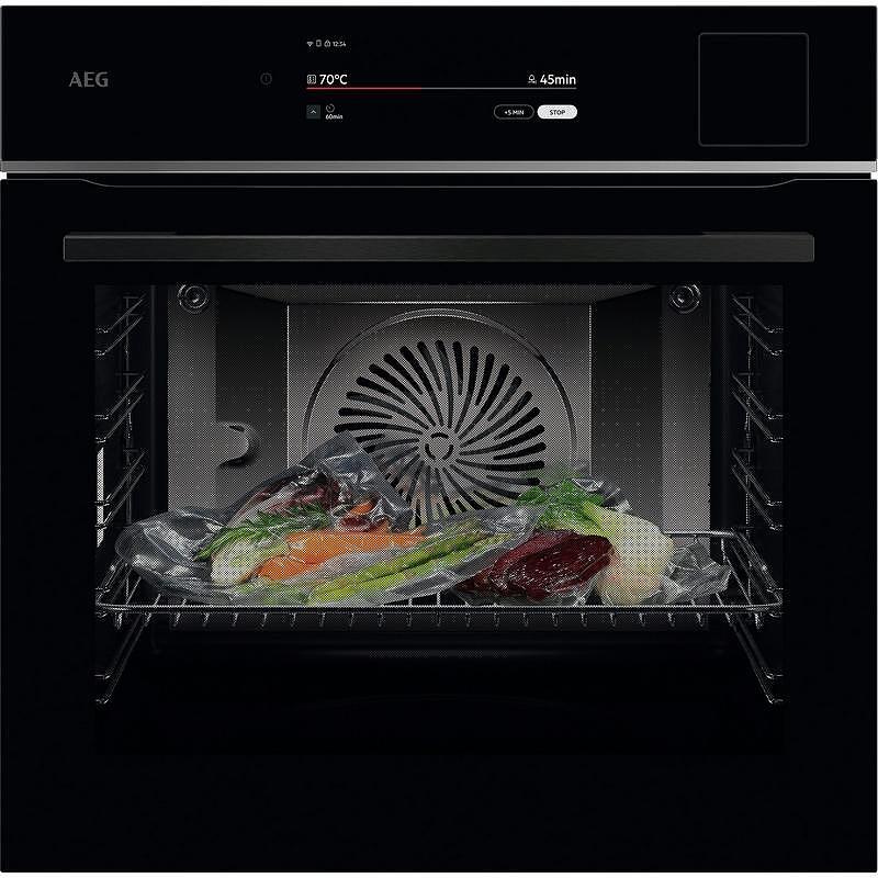 Фурна за вграждане AEG TP9SB831AB , 70 , А++ , Почистване с пара , Сензорно