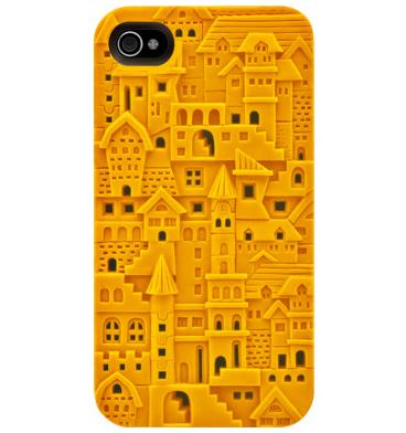 Кейс с аксесоари за iPhone 4/4S - SwitchEasy Avant-garde Chateau (жълт) | JAR Computers Кейс с аксесоари за iPhone 4/4S - SwitchEasy Avant-garde Chateau (жълт)