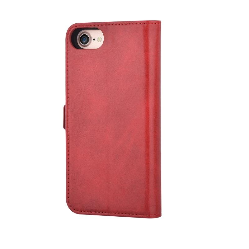 Кожен калъф, тип портфейл с отделящ се кейс и поставка за iPhone 8 Plus, iPhone 7 Plus - Devia Magic Case (червен) | JAR Computers Кожен калъф, тип портфейл с отделящ се кейс и поставка за iPhone 8 Plus, iPhone 7 Plus - Devia Magic Case (червен)