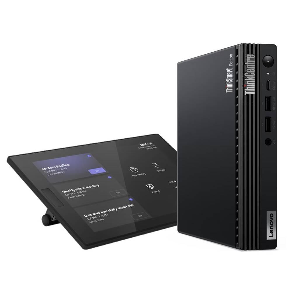 Lenovo ThinkSmart Tiny Kit конферентна система (Tiny Mini PC + ThinkSmart Controller 10.1"), Microsoft Teams Rooms, i3-13100T, 16GB/256GB | JAR Computers Lenovo ThinkSmart Tiny Kit конферентна система (Tiny Mini PC + ThinkSmart Controller 10.1"), Microsoft Teams Rooms, i3-13100T, 16GB/256GB