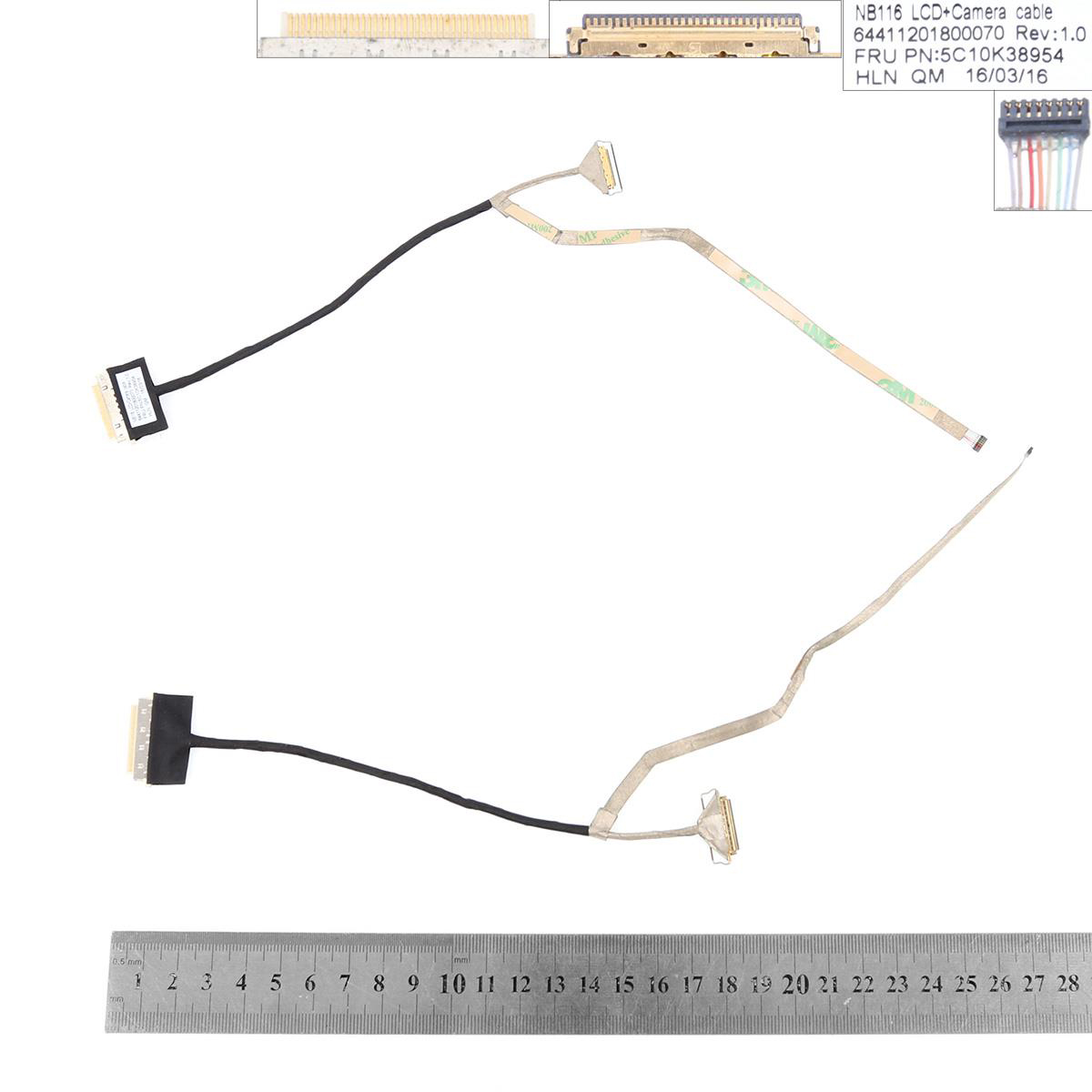 Лентов кабел за лаптоп (LCD Cable) Lenovo 110S-11IBY 110s-11 - 64411201800070 / 5C10K38954 | JAR Computers Лентов кабел за лаптоп (LCD Cable) Lenovo 110S-11IBY 110s-11 - 64411201800070 / 5C10K38954