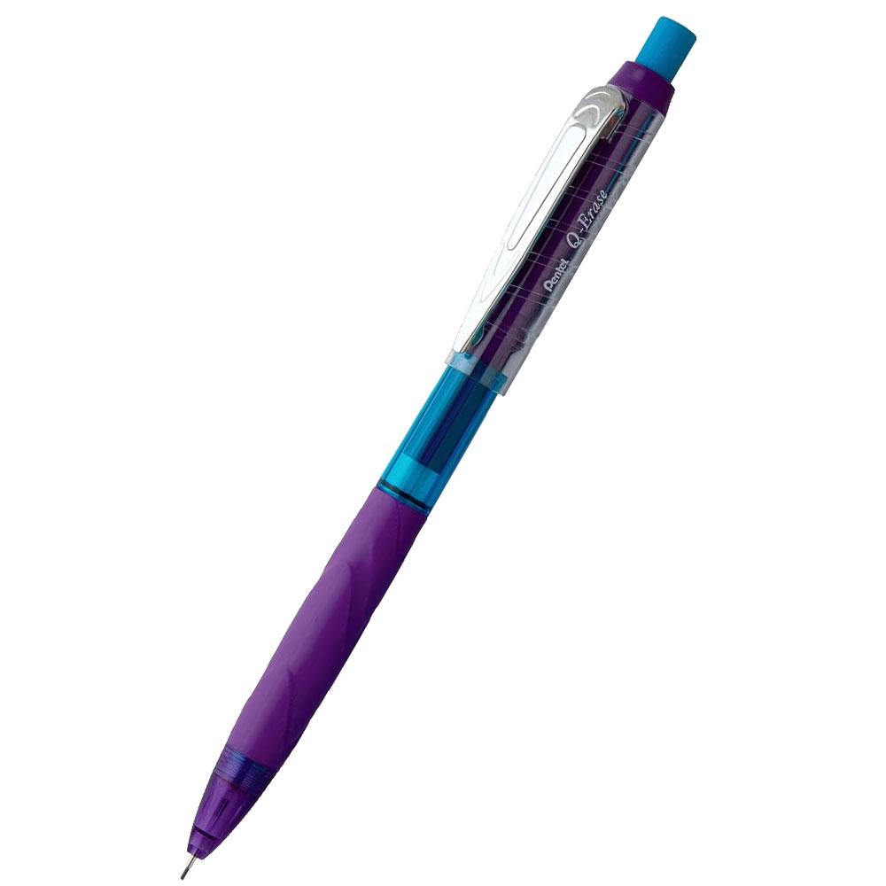 Авт. молив Pentel Q-Erase 0.7мм лилав | JAR Computers Авт. молив Pentel Q-Erase 0.7мм лилав